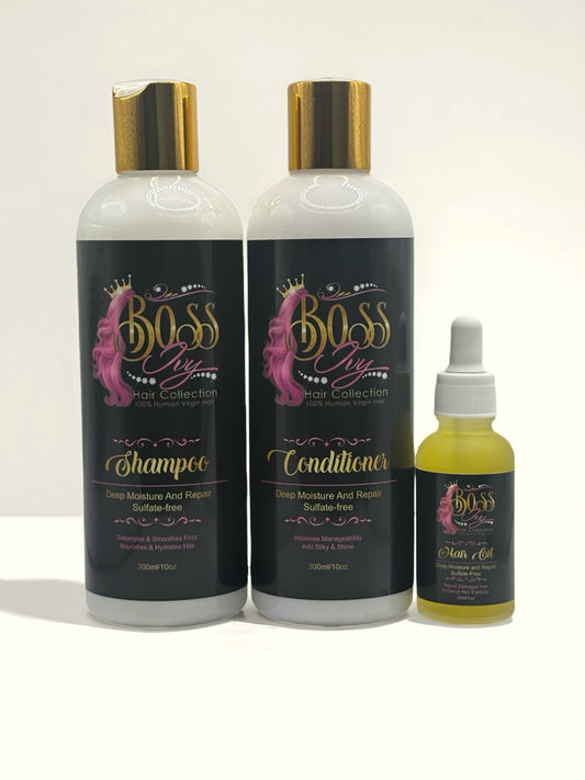 Deep Moisture & Hair Repair Set