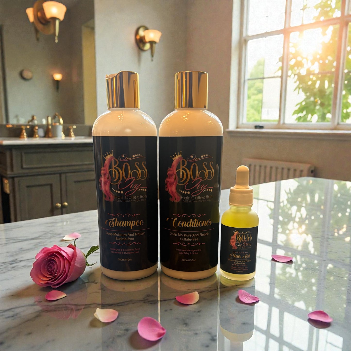 Deep Moisture & Hair Repair Set – Hydrating Shampoo & Conditioner