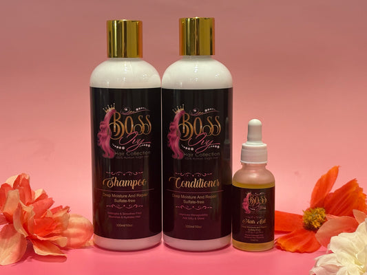 Deep Moisture & Hair Repair Set